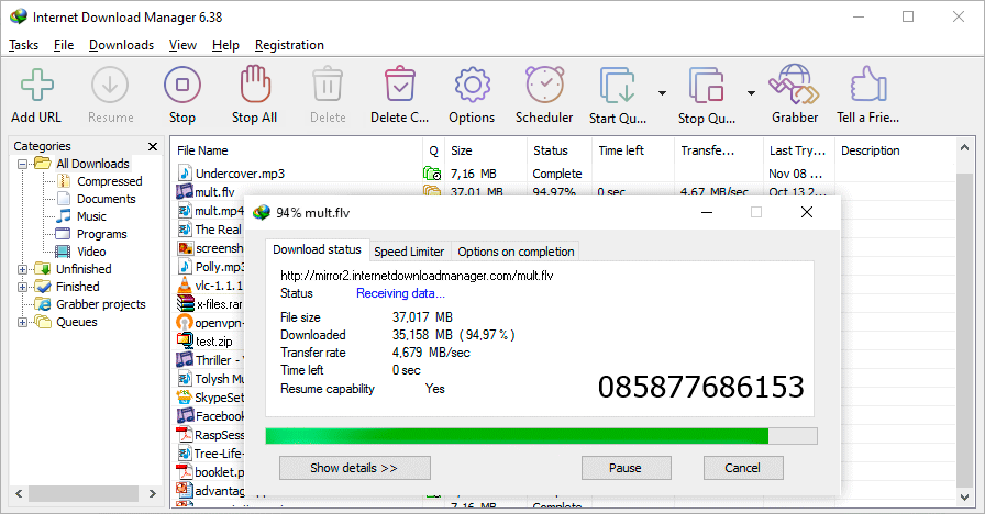 Jasa Instal Software Idm (Internet Download Manager)