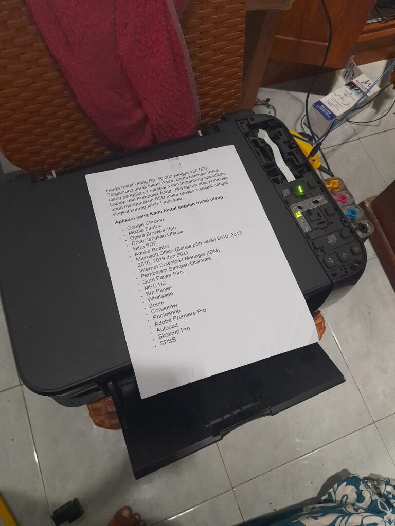 Service Printer Gamping Jogja Sleman