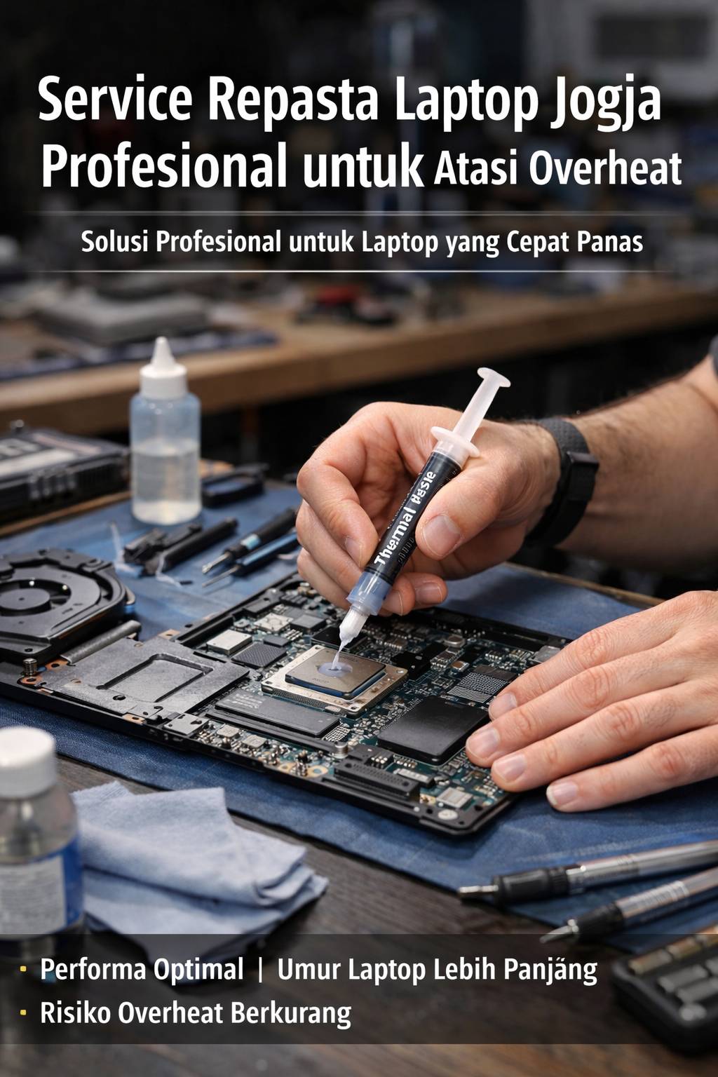 Service Repasta Laptop Jogja Profesional untuk Atasi Overheat